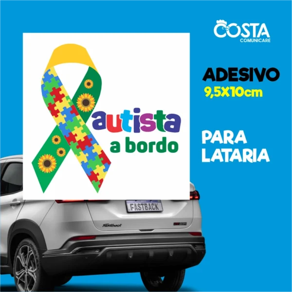 Adesivo Autista a Bordo 2