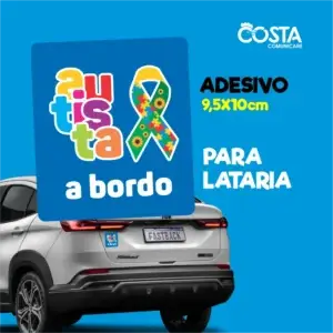 Adesivo Autista a Bordo